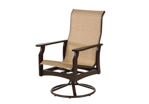 High back swivel online rocker